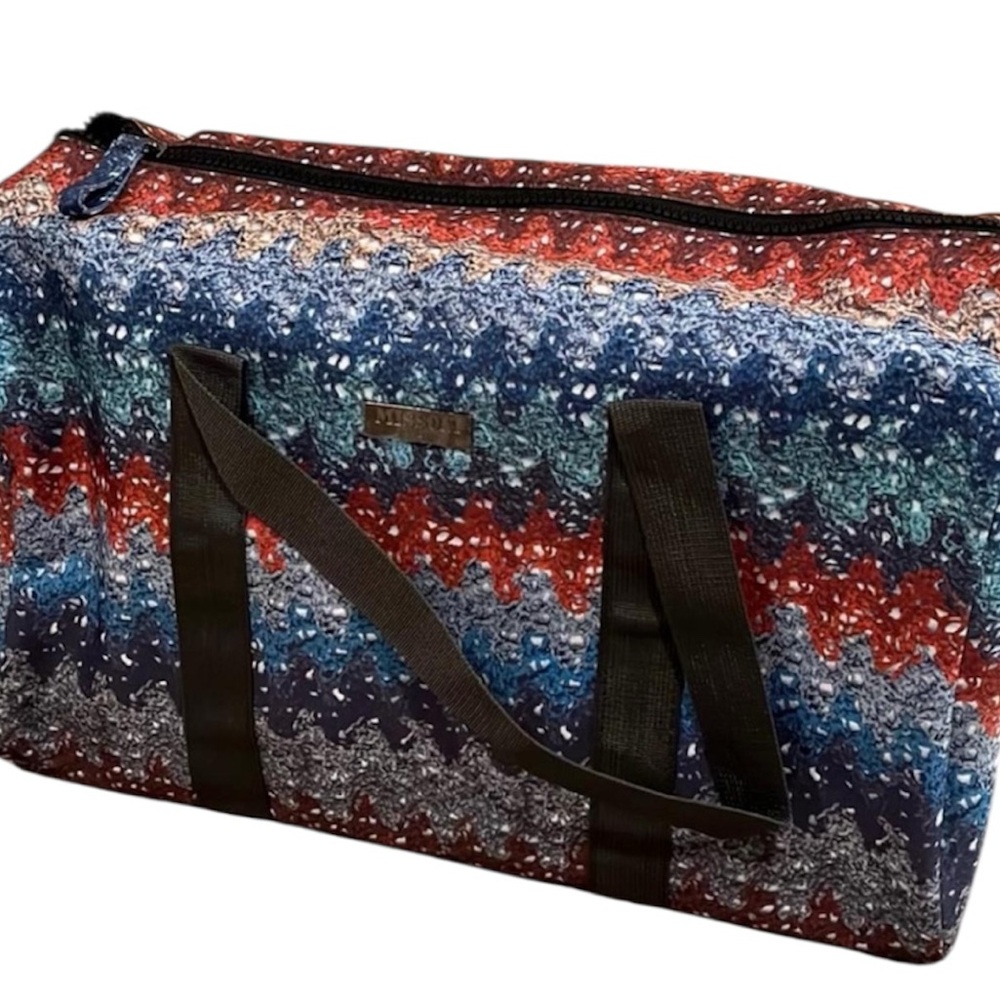 Brand New Missoni Duffel Bag Weekender Travel Gym Bag